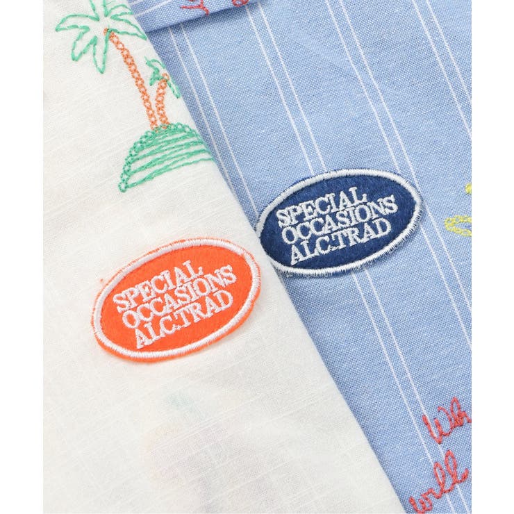 サマーモチーフ総柄刺繍シャツ | F.O.Online Store | 詳細画像12 