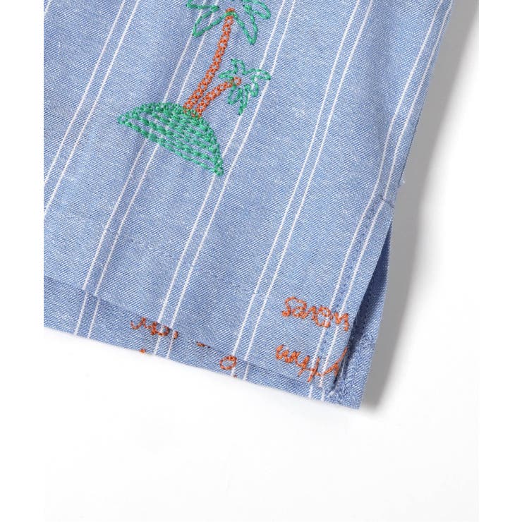 サマーモチーフ総柄刺繍シャツ | F.O.Online Store | 詳細画像8 