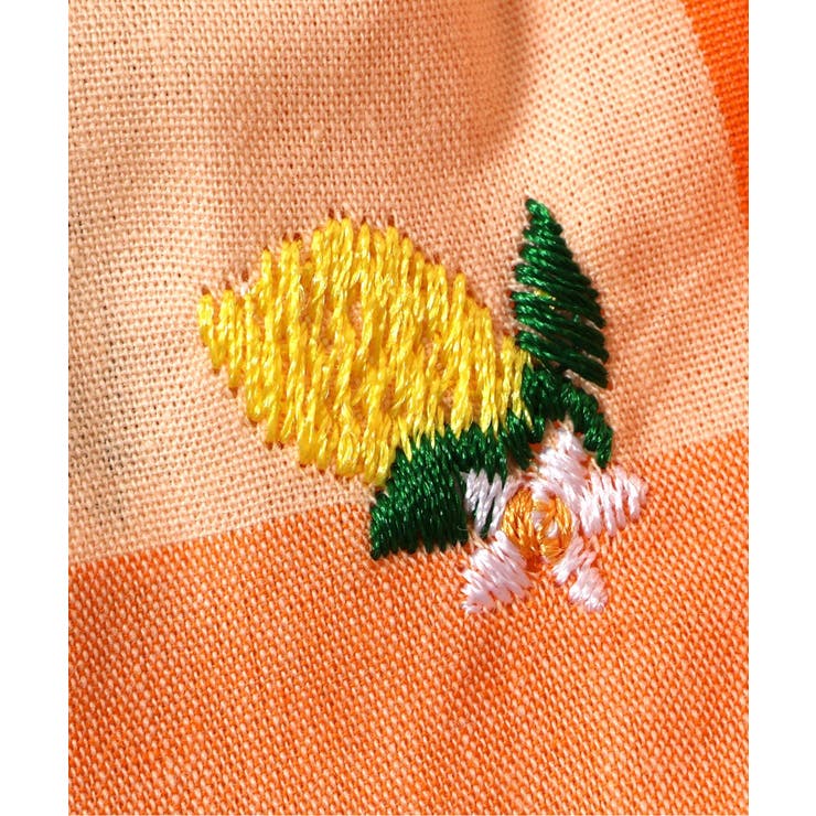 【リンク】肩フリルアソート刺繍チュニック | F.O.Online Store | 詳細画像3 