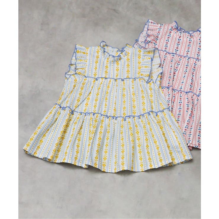 ノースリーブティアードフリルチュニック | F.O.Online Store | 詳細画像1 