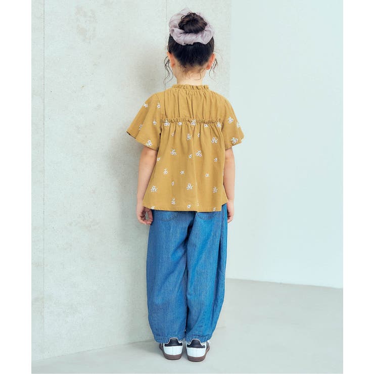 フラワー・ハート刺繍チュニック_セットアップ可 | F.O.Online Store | 詳細画像11 
