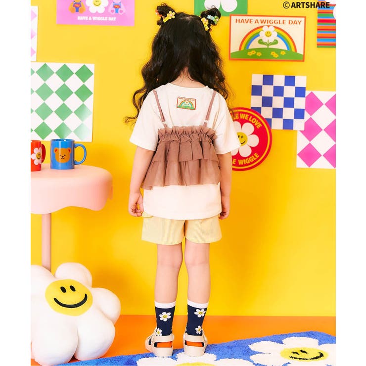 カラフルフリルチュールビスチェ | F.O.Online Store | 詳細画像4 