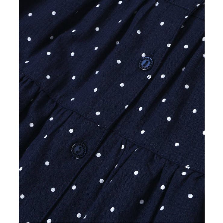 ドット・ストライプティアードシャツワンピース | F.O.Online Store | 詳細画像4 