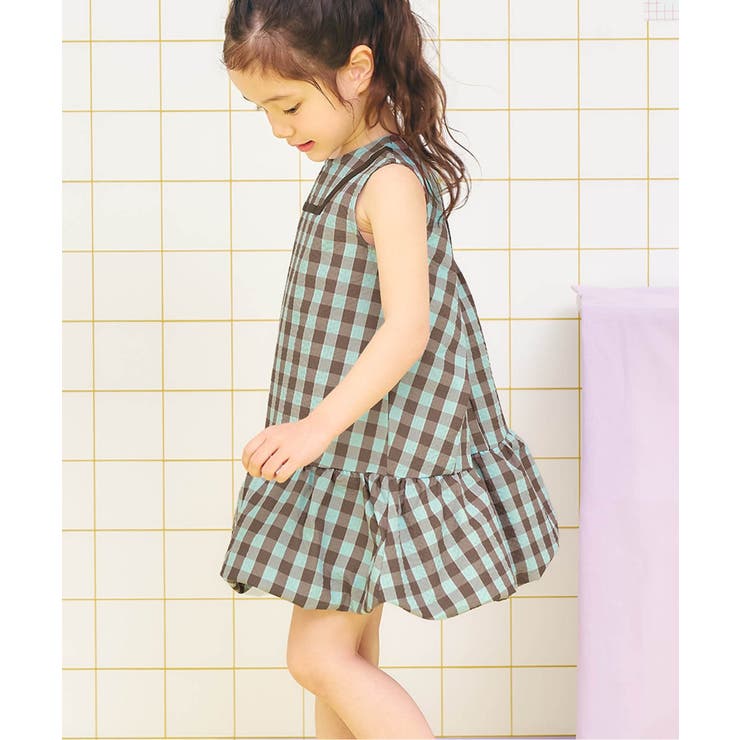 チェック柄 | 水陸両用バルーンワンピ 撥水 | F.O.Online Store