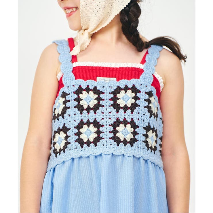 かぎ針風キャミワンピース | F.O.Online Store | 詳細画像13 
