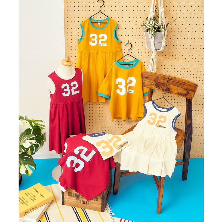 【リンク】ノースリーブプリーツナンバリングワンピース 接触冷感 | F.O.Online Store | 詳細画像22 