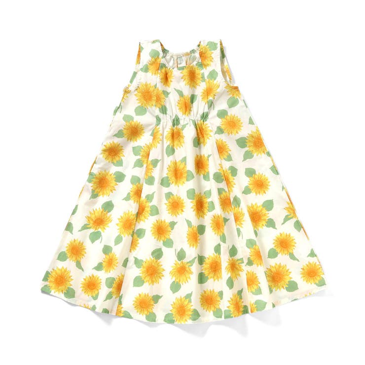 イエロー | WEB限定  総柄プリントまいにちワンピース | F.O.Online Store