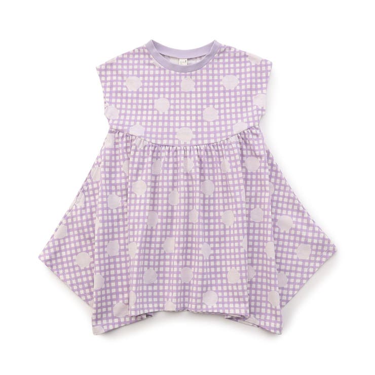 ラベンダー | WEB限定  【接触冷感】イレヘムカットソーワンピース | F.O.Online Store