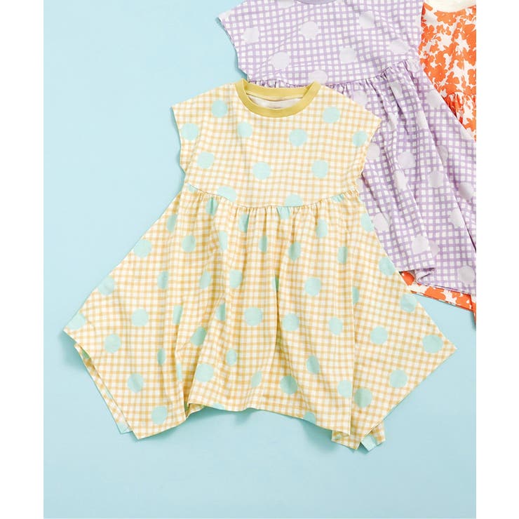 イエロー | WEB限定  【接触冷感】イレヘムカットソーワンピース | F.O.Online Store