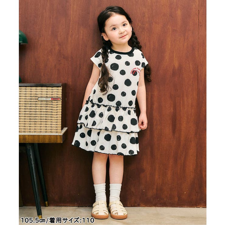 アソート総柄フリルワンピース | F.O.Online Store | 詳細画像9 