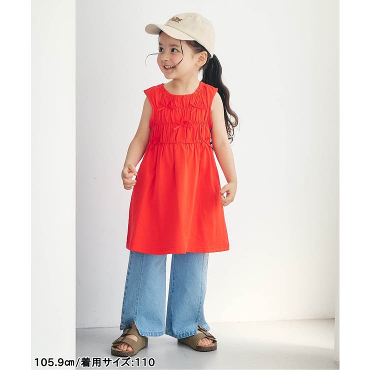 WEB限定 シャーリングリボンカットワンピース | F.O.Online Store | 詳細画像15 