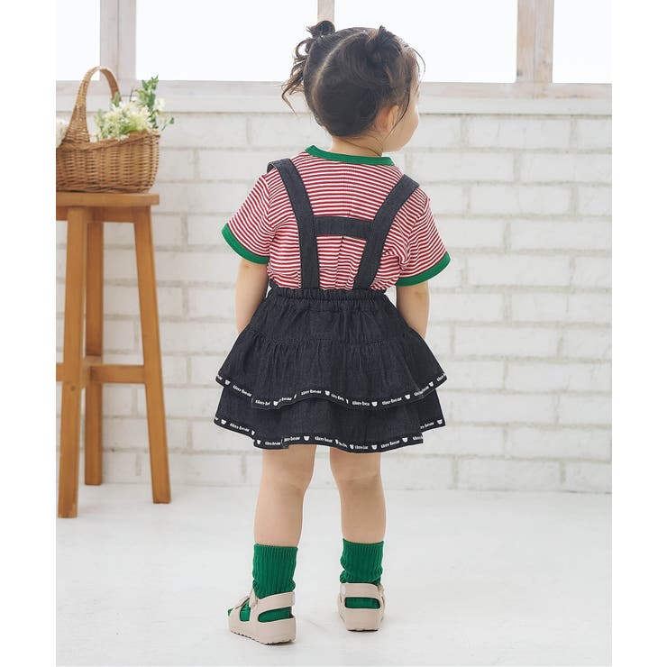 tiny bearサスペンダー付きティアードスカート | F.O.Online Store | 詳細画像13 