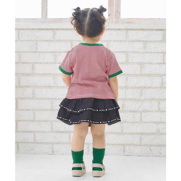 tiny bearサスペンダー付きティアードスカート | F.O.Online Store | 詳細画像15 