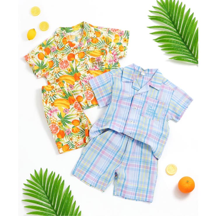 【リンク】チェック・トロピカルセットアップ  5分丈 | F.O.Online Store | 詳細画像11 