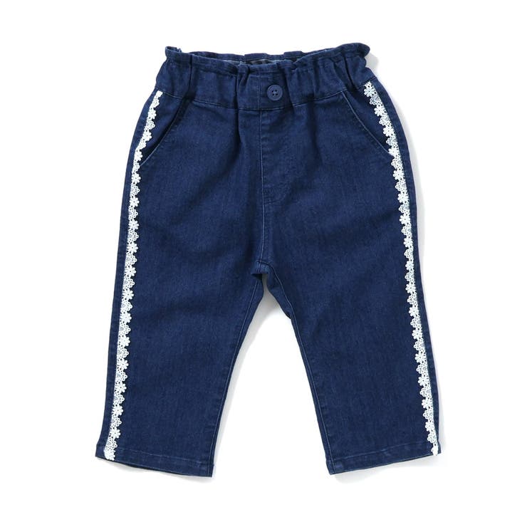 ひんやりサイドレースクロップドパンツ  8分丈 接触冷感 | F.O.Online Store | 詳細画像12 