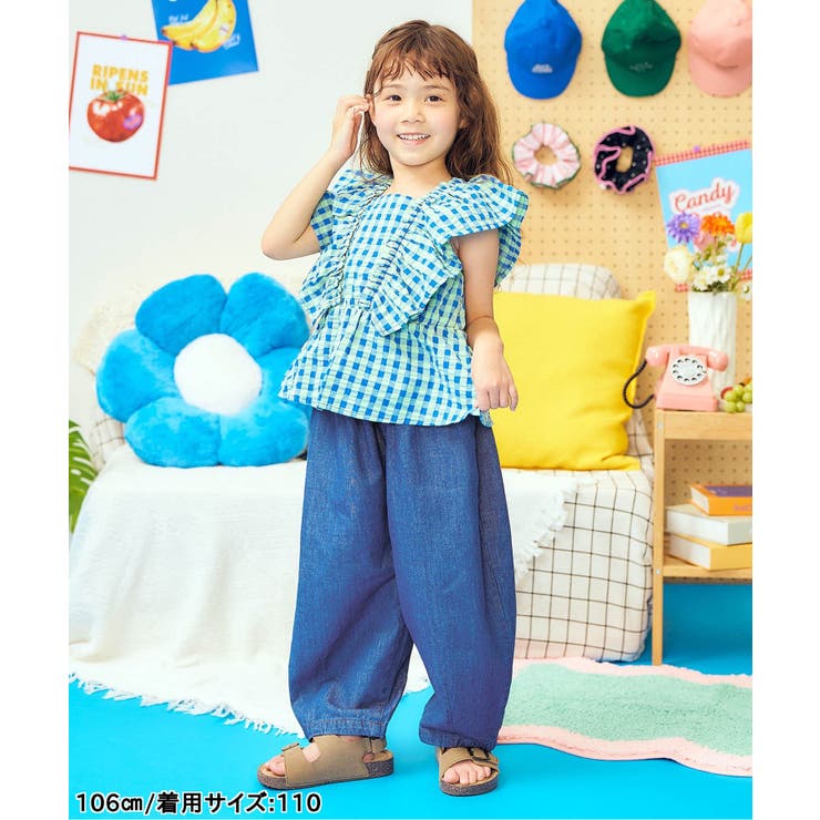 【リンク】タックコクーンパンツ  10分丈 | F.O.Online Store | 詳細画像12 