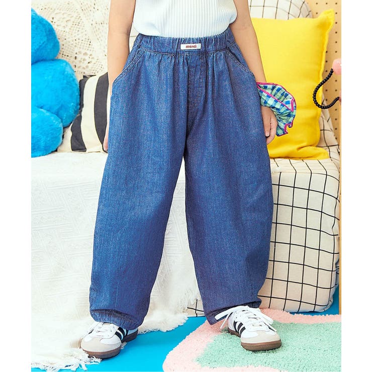 デニム | 【リンク】タックコクーンパンツ  10分丈 | F.O.Online Store
