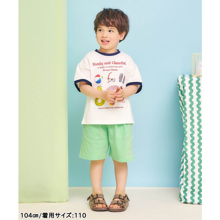 ひんやりスターポケットハーフパンツ  5分丈 接触冷感 | F.O.Online Store | 詳細画像19 