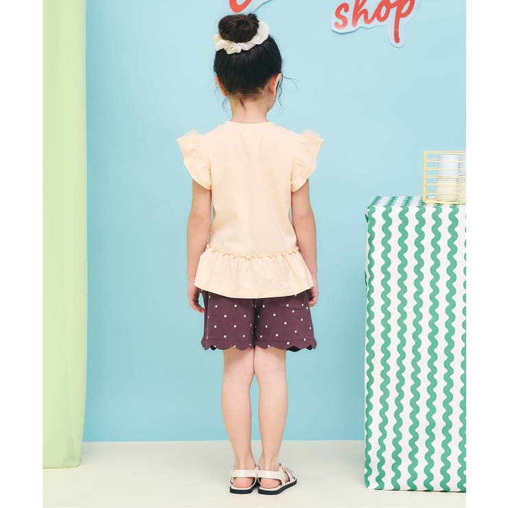 ひんやりスカラップショートパンツ ＿ 接触冷感 | F.O.Online Store | 詳細画像11 