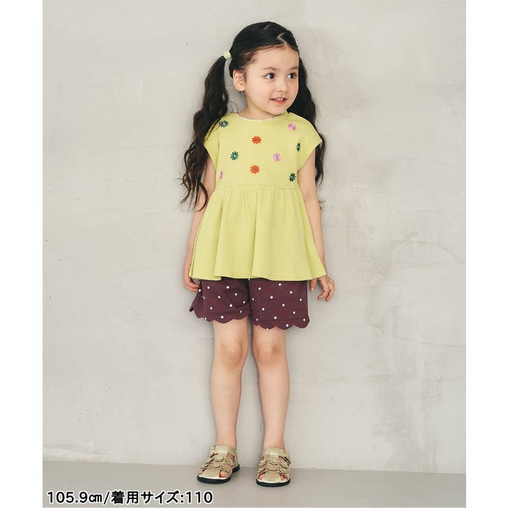 ひんやりスカラップショートパンツ ＿ 接触冷感 | F.O.Online Store | 詳細画像12 