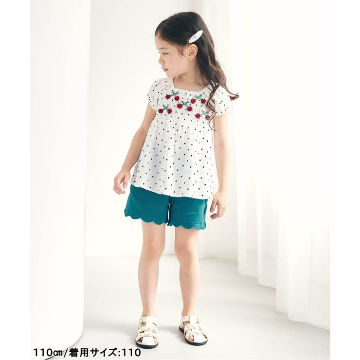 ひんやりスカラップショートパンツ ＿ 接触冷感 | F.O.Online Store | 詳細画像3 