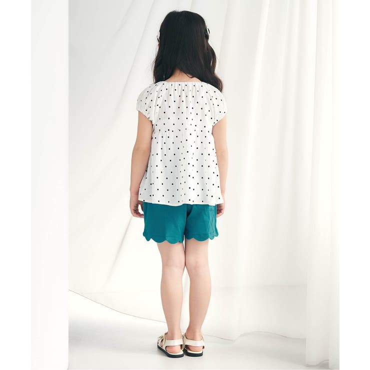 ひんやりスカラップショートパンツ ＿ 接触冷感 | F.O.Online Store | 詳細画像4 