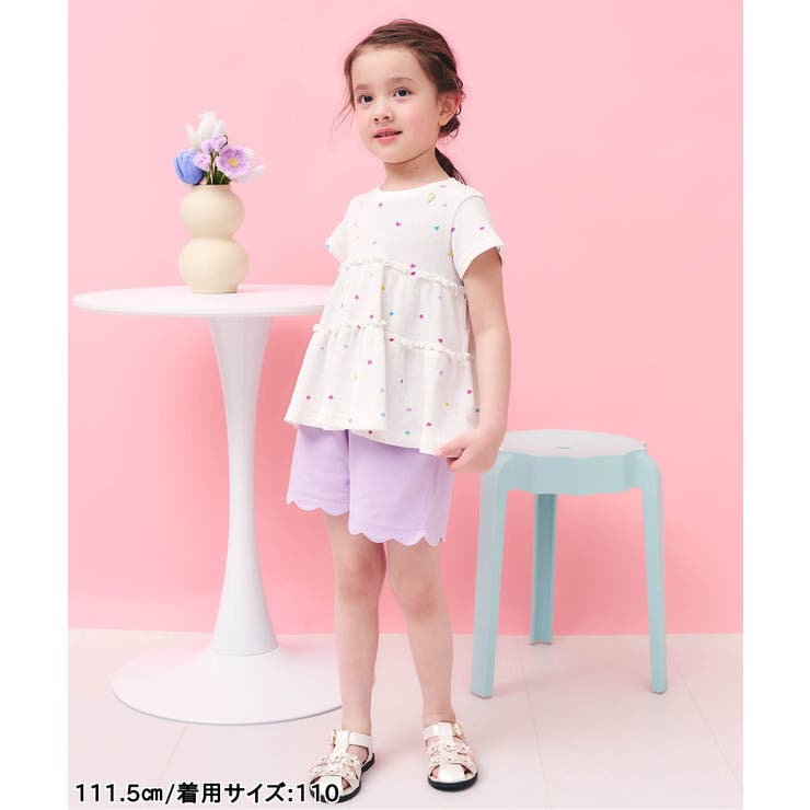 ひんやりスカラップショートパンツ ＿ 接触冷感 | F.O.Online Store | 詳細画像8 