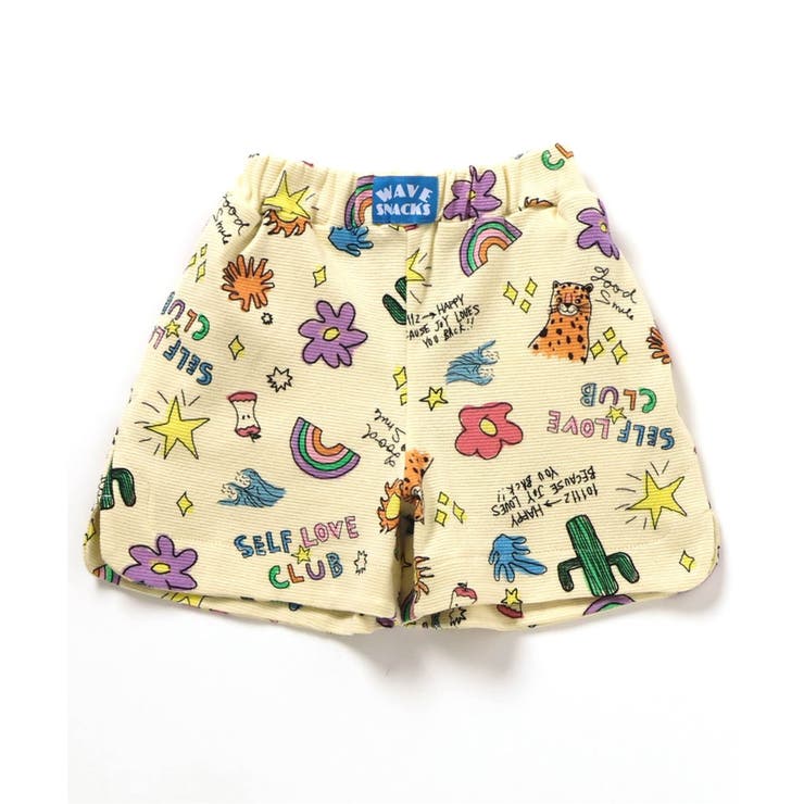 アソート総柄配色ステッチショートパンツ  4分丈 | F.O.Online Store | 詳細画像2 