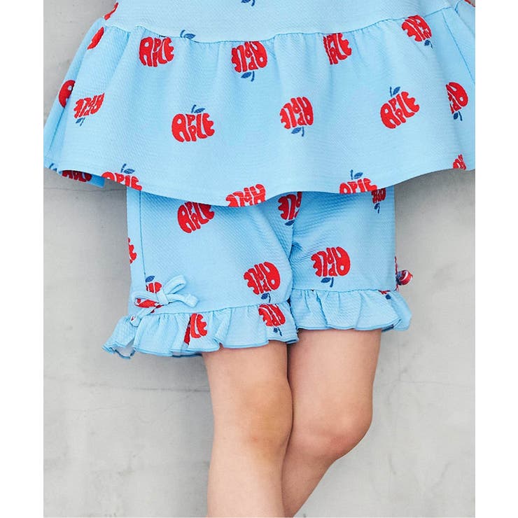 サックス | 総柄アソートフリルショートパンツ ＿ 吸水速乾 | F.O.Online Store