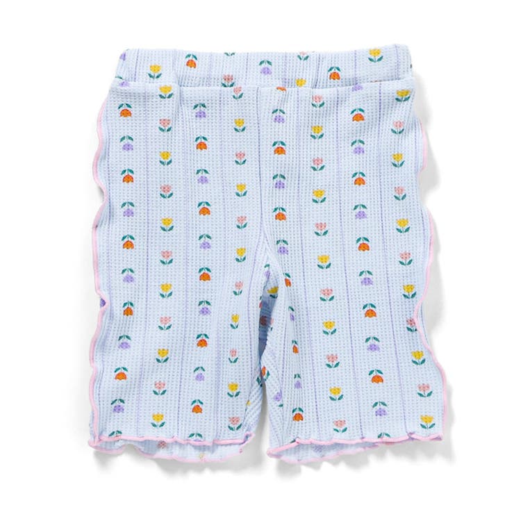 サックス | メローワッフルサイクルパンツ | F.O.Online Store
