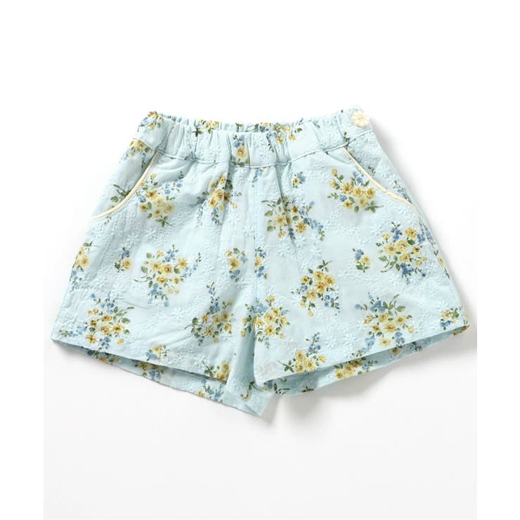 リンク】レースフラワーショートパンツ ショート丈[品番