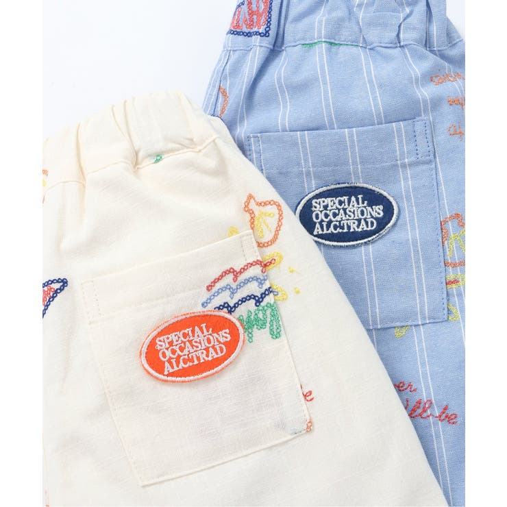 サマーモチーフ総柄刺繍ハーフパンツ  5分丈 | F.O.Online Store | 詳細画像14 