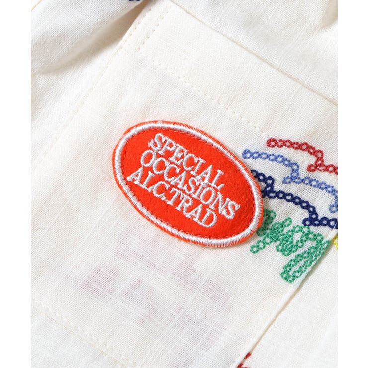 サマーモチーフ総柄刺繍ハーフパンツ  5分丈 | F.O.Online Store | 詳細画像4 