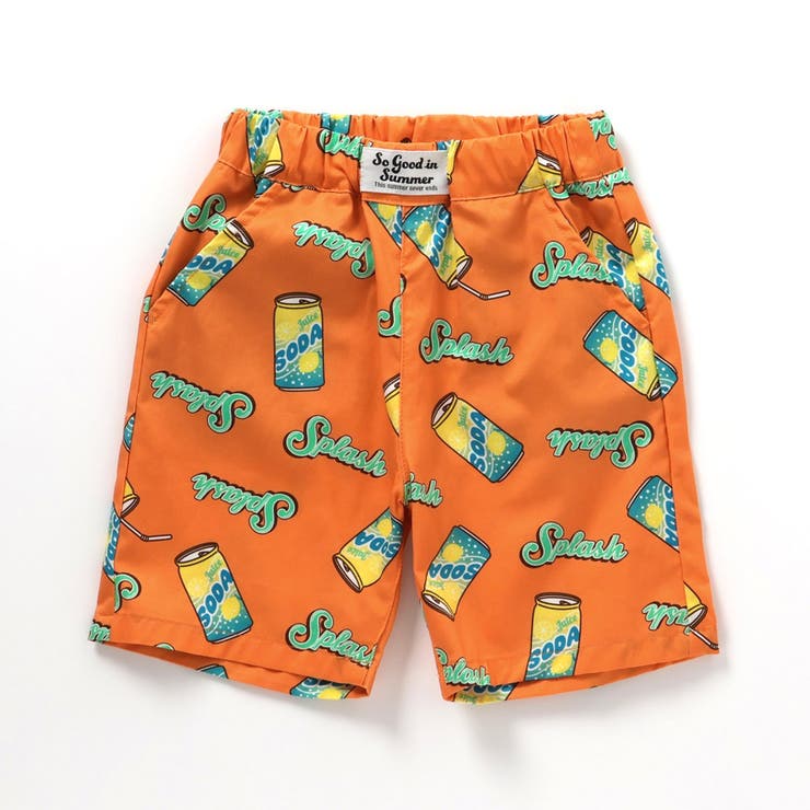スイカ・ジュース柄ハーフパンツ  5分丈 | F.O.Online Store | 詳細画像2 