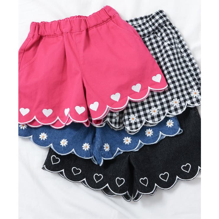 裾スカラップ刺繍ショートパンツ  ショート丈 | F.O.Online Store | 詳細画像26 