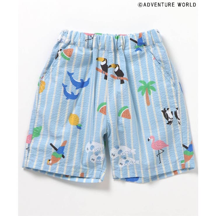 【リンク】アドベンチャーワールドハーフパンツ  5分丈 | F.O.Online Store | 詳細画像2 