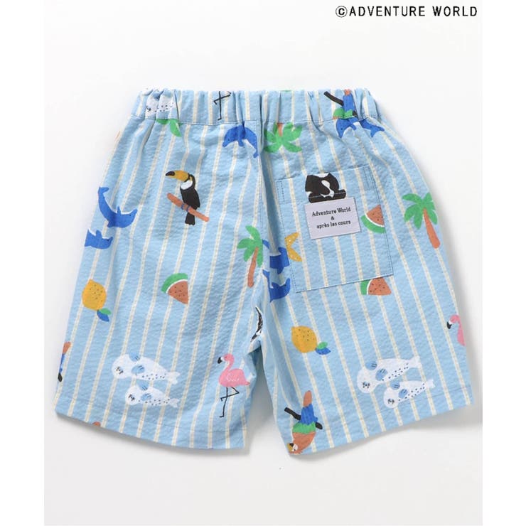 【リンク】アドベンチャーワールドハーフパンツ  5分丈 | F.O.Online Store | 詳細画像3 