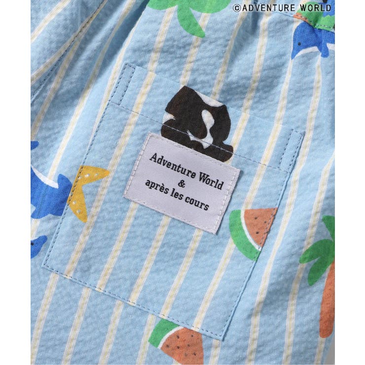 【リンク】アドベンチャーワールドハーフパンツ  5分丈 | F.O.Online Store | 詳細画像6 