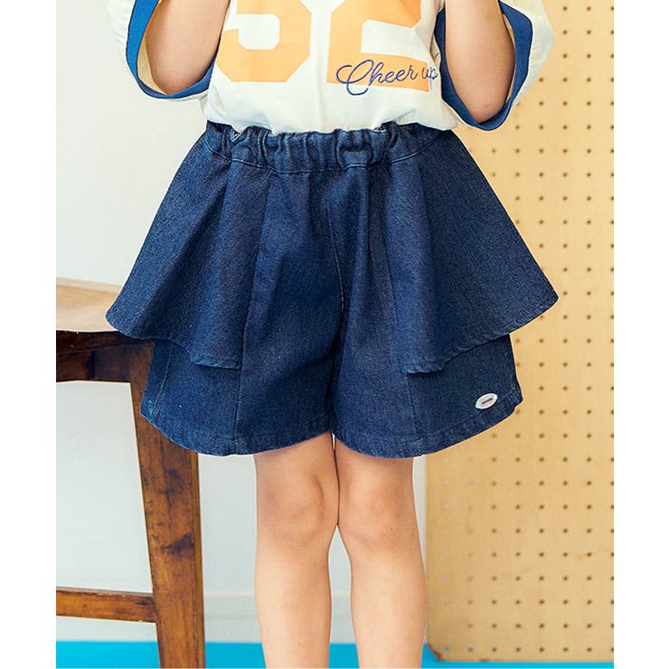 ブルー | 【リンク】サイドフレアパンツ  ショート丈 | F.O.Online Store