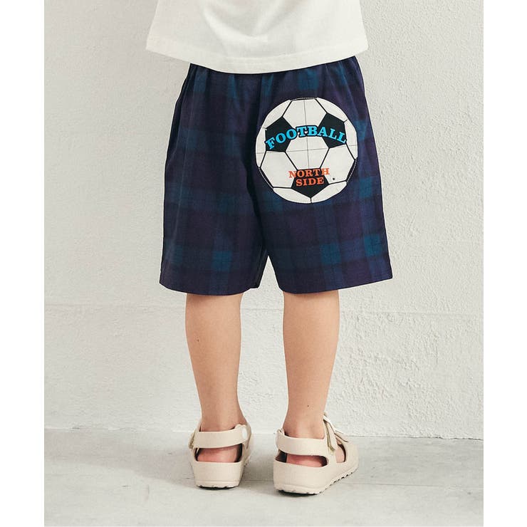 チェック柄 | バラエティ水陸両用ハーフパンツ  4分丈 ＿ | F.O.Online Store