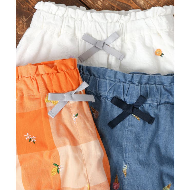 【リンク】アソート刺繍ショートパンツ ＿ | F.O.Online Store | 詳細画像19 
