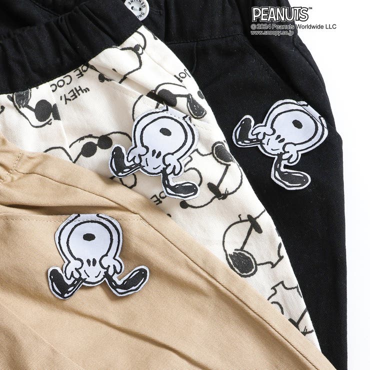 PEANUTSタックハーフパンツ 5分丈[品番：FOKK0019846]｜F.O.