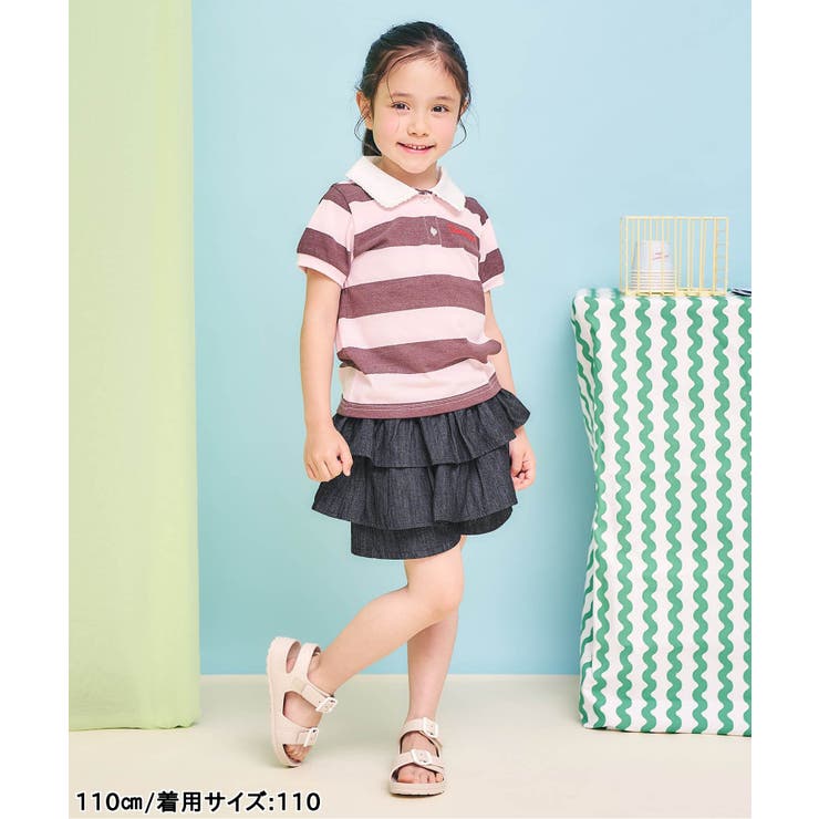 ティアードスカート風キュロット  ショート丈 | F.O.Online Store | 詳細画像3 