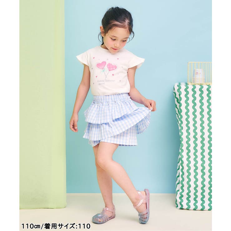 ティアードスカート風キュロット  ショート丈 | F.O.Online Store | 詳細画像8 