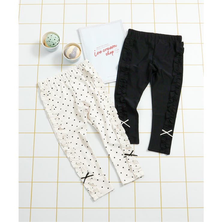 サイドフリル水陸両用レギンス  10分丈 UVカット | F.O.Online Store | 詳細画像11 