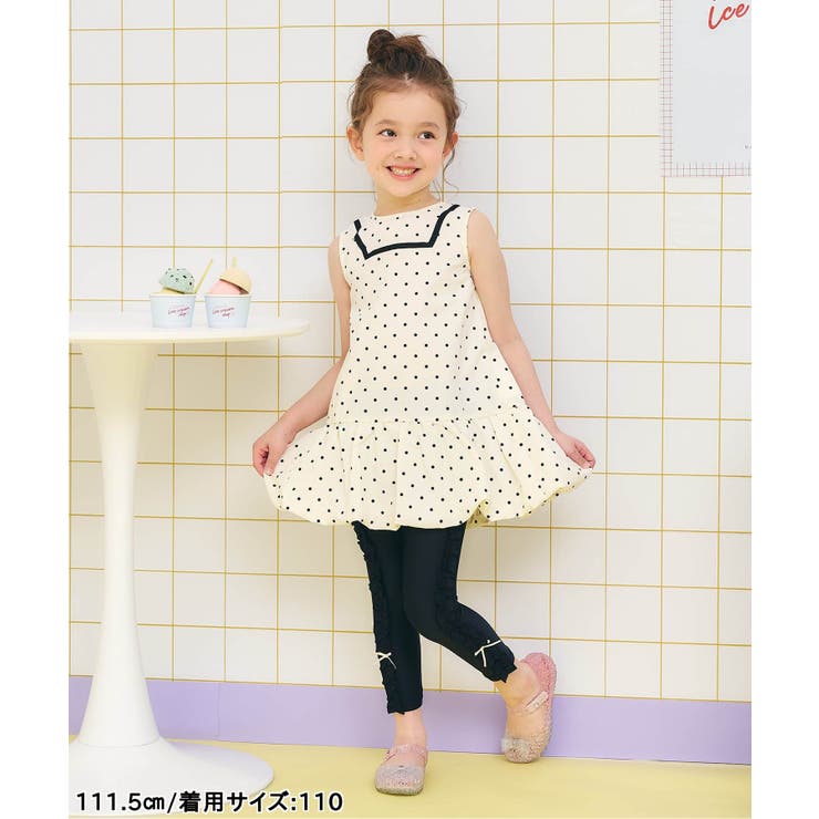 サイドフリル水陸両用レギンス  10分丈 UVカット | F.O.Online Store | 詳細画像3 