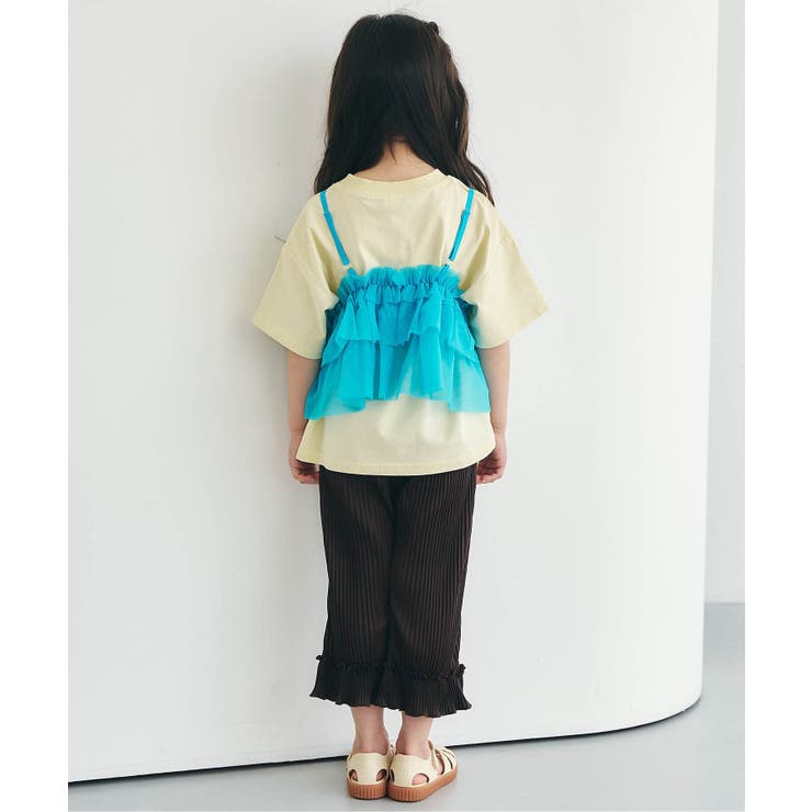 無地総柄プリーツレギンス  9分丈 吸水速乾 | F.O.Online Store | 詳細画像10 