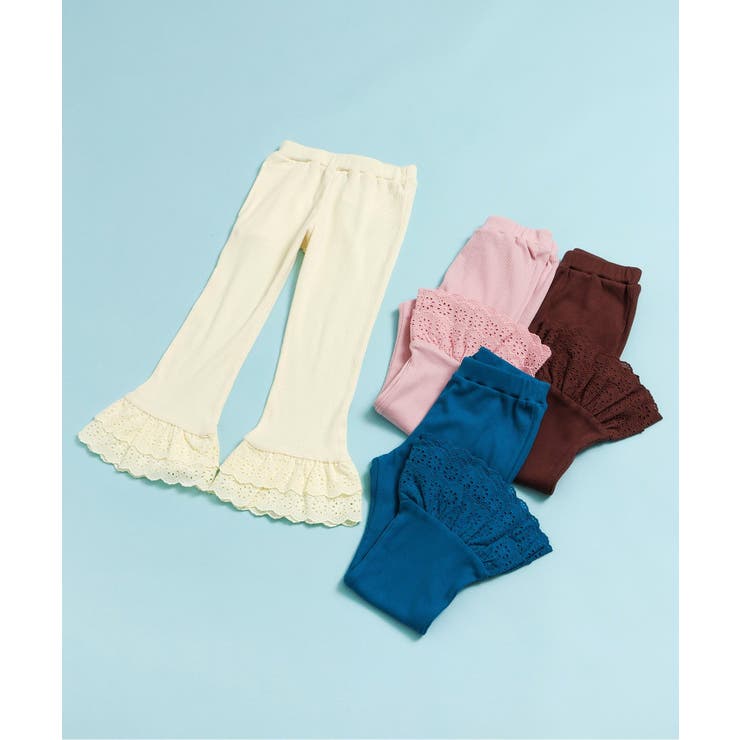 レースフリルレギンス  10分丈 接触冷感 | F.O.Online Store | 詳細画像14 