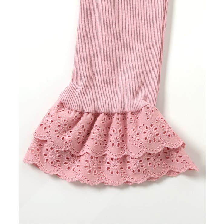 レースフリルレギンス  10分丈 接触冷感 | F.O.Online Store | 詳細画像5 