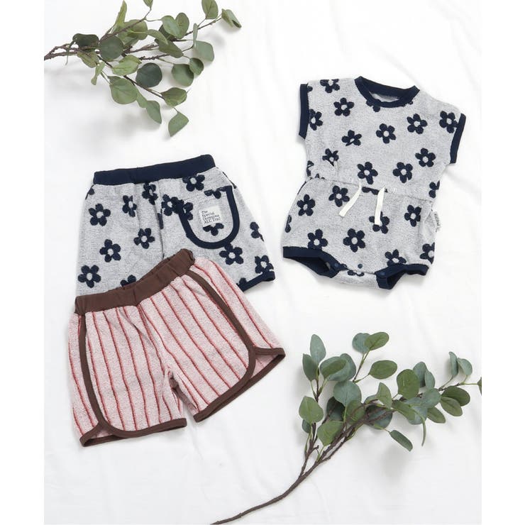 リズリサ ロンパース 花柄 予約商品>BABY 花柄レースロンパース | SQUSQU